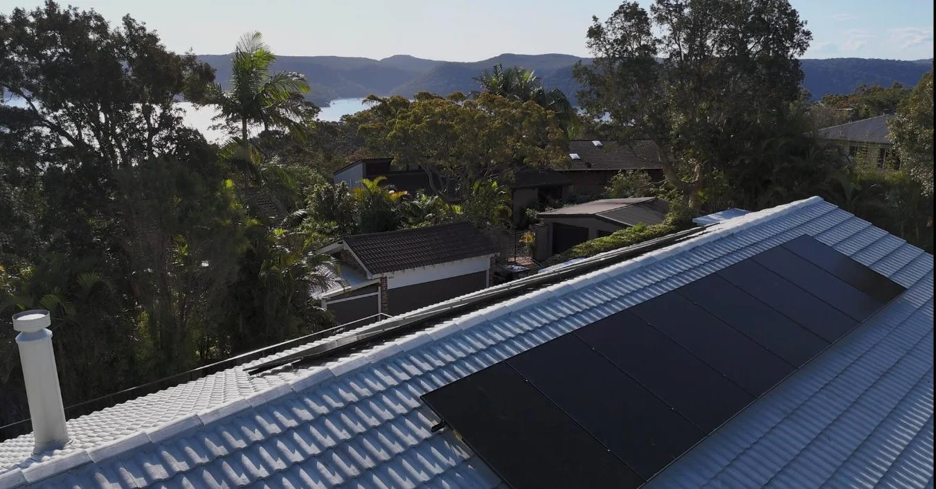 New panels with a river view behind